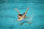 Artistic Swim vs TWC  Wheaton College Artistic Swimming vs Texas Women’s College. - Photo By: KEITH NORDSTROM : Wheaton, Artistic Swimming